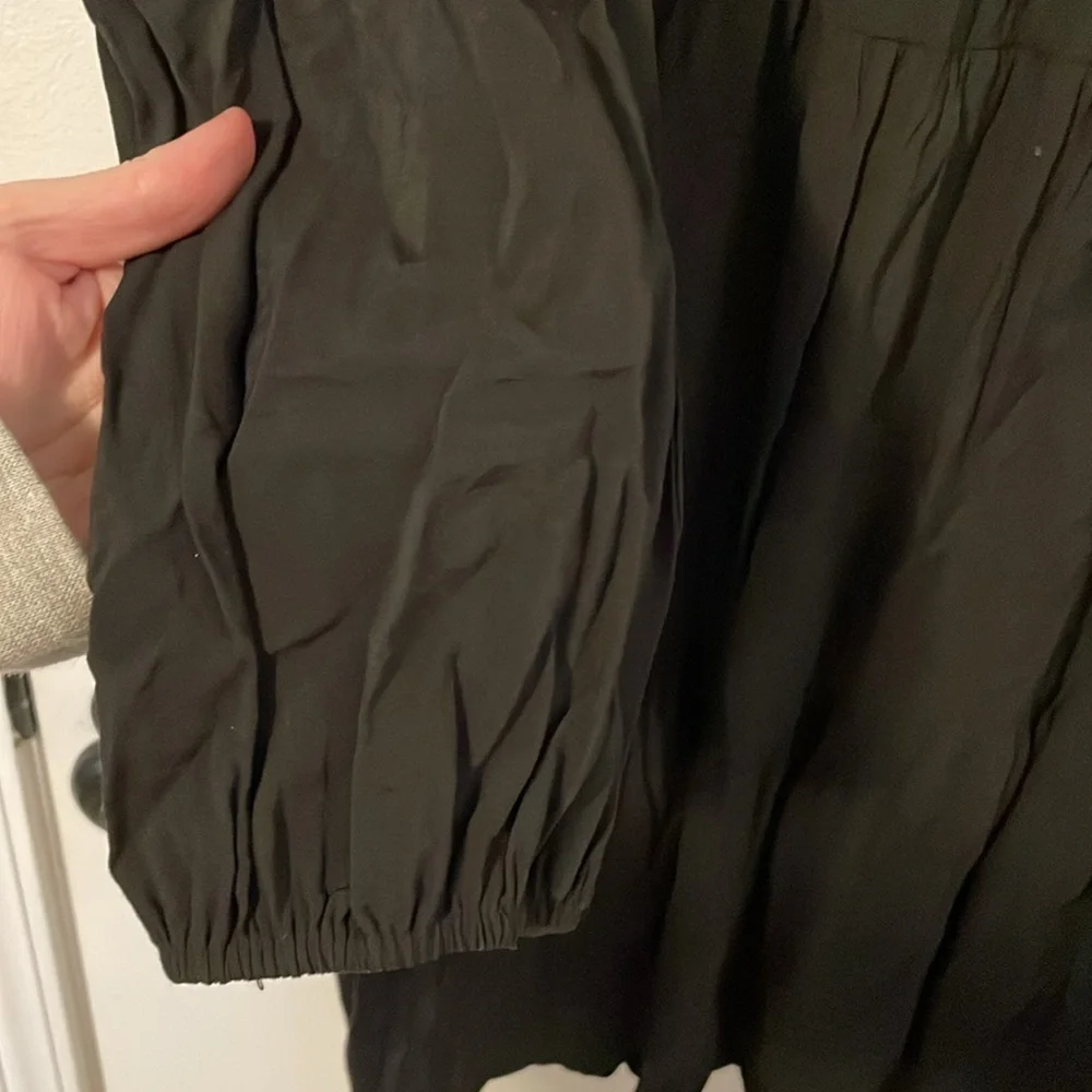 Free the Roses Black Mini Dress - Picture 5 of 9